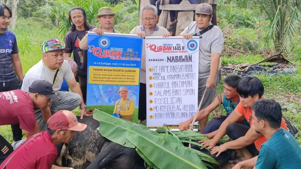 Qurban Pedalaman Sabah - Nabawan