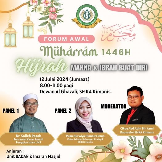 Hijrah: Makna & Ibrah Buat Diri
