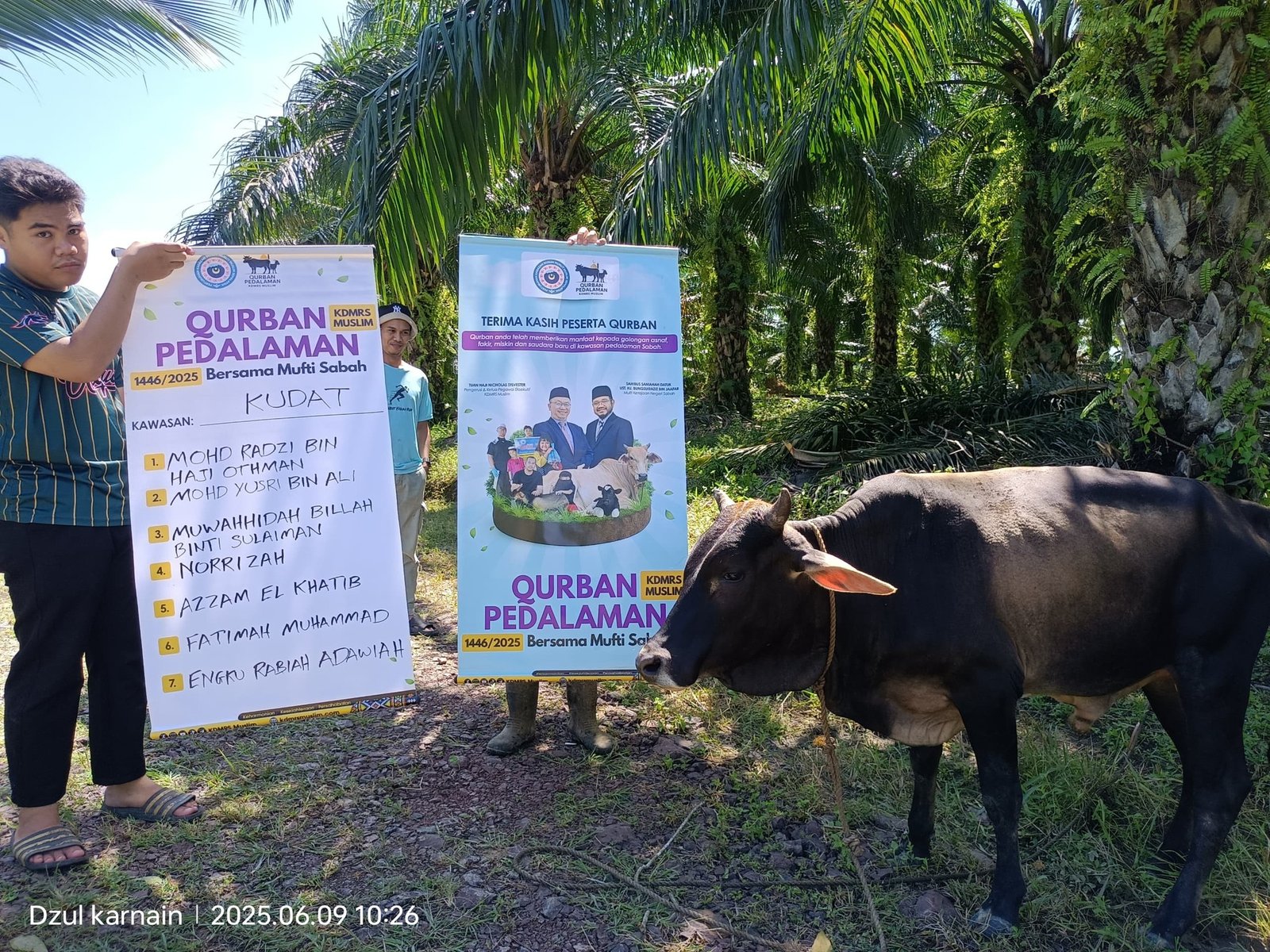 Qurban Pedalaman Sabah – Kudat